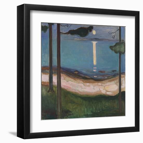 Moonlight-Edvard Munch-Framed Giclee Print