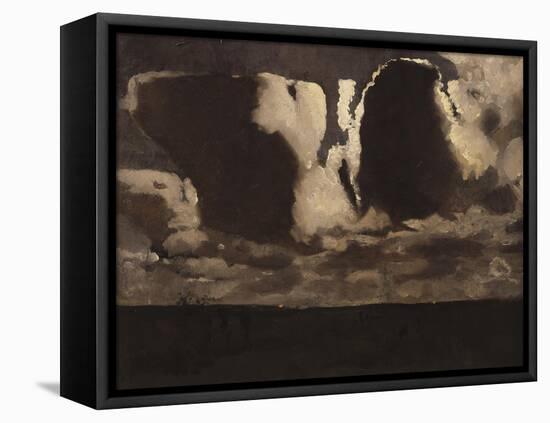 Moonlight-Georg-Hendrik Breitner-Framed Stretched Canvas