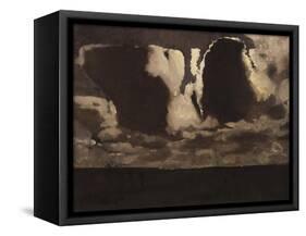 Moonlight-Georg-Hendrik Breitner-Framed Stretched Canvas