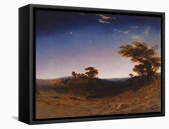 Moonlight-John Martin-Framed Stretched Canvas