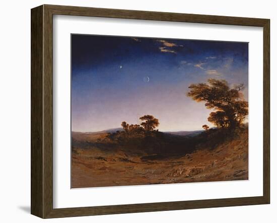 Moonlight-John Martin-Framed Giclee Print