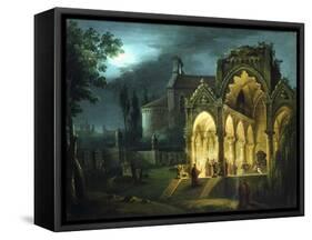 Moonlight-Lorenzo Veneziano-Framed Stretched Canvas