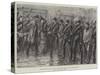 Moonlighters on their Way to Cork Jail with Escort of Constabulary-William Heysham Overend-Stretched Canvas