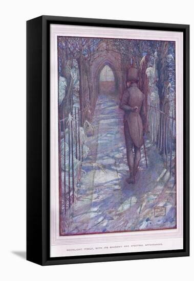 Moonlightitself, with its Shadowy and Spectral Appearances-Sybil Tawse-Framed Stretched Canvas