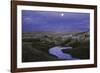 Moonlit Badlands-null-Framed Giclee Print