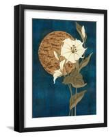 Moonlit Blossoms I-Nancy Slocum-Framed Art Print