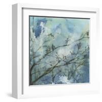 Moonlit Branches I-Jennifer Goldberger-Framed Art Print