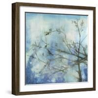 Moonlit Branches II-Jennifer Goldberger-Framed Art Print