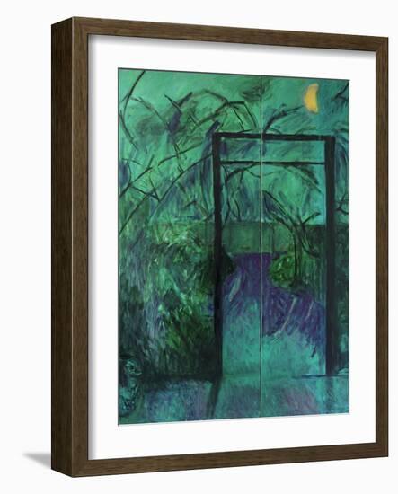 Moonlit Garden, 2014-Julie Held-Framed Giclee Print