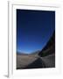 Moonlit Highway in Death Valley.-Jon Hicks-Framed Photographic Print