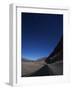 Moonlit Highway in Death Valley.-Jon Hicks-Framed Photographic Print