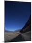 Moonlit Highway in Death Valley.-Jon Hicks-Mounted Photographic Print