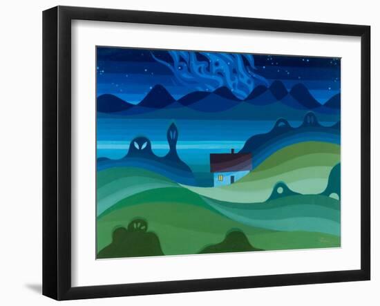 Moonlit Landscape, 1997-Emil Parrag-Framed Giclee Print