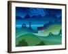 Moonlit Landscape, 1997-Emil Parrag-Framed Giclee Print