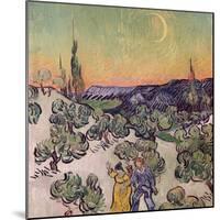 Moonlit Landscape, c.1889-Vincent van Gogh-Mounted Giclee Print