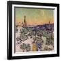 Moonlit Landscape, c.1889-Vincent van Gogh-Framed Giclee Print