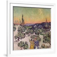 Moonlit Landscape, c.1889-Vincent van Gogh-Framed Giclee Print