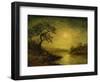 Moonlit Landscape-Franz Arthur Bischoff-Framed Giclee Print