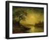 Moonlit Landscape-Franz Arthur Bischoff-Framed Giclee Print