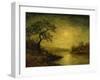 Moonlit Landscape-Franz Arthur Bischoff-Framed Giclee Print