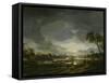 Moonlit Landscape-Aert van der Neer-Framed Stretched Canvas