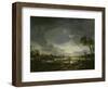 Moonlit Landscape-Aert van der Neer-Framed Giclee Print