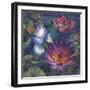 Moonlit Lily Pond-Bill Jackson-Framed Giclee Print