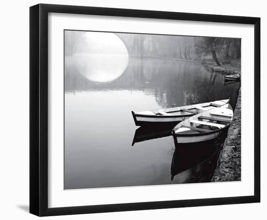 Moonlit Morning-null-Framed Art Print