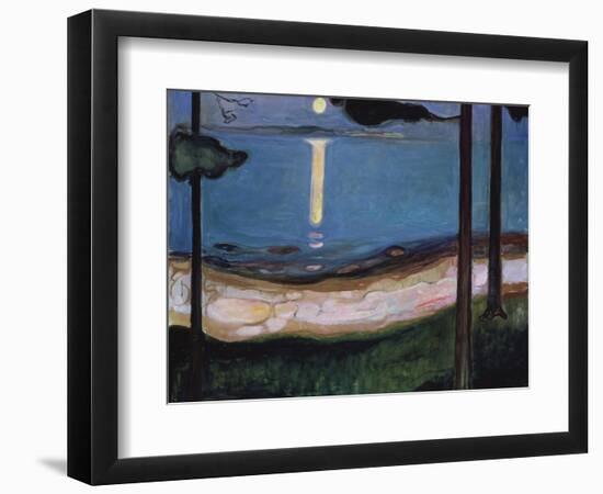 Moonlit Night, 1895-null-Framed Giclee Print