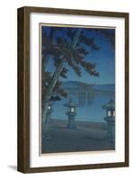 Moonlit Night in Miyajima-Kawase Hasui-Framed Giclee Print