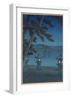 Moonlit Night in Miyajima-Kawase Hasui-Framed Giclee Print