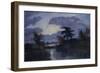 moonlit night, Teufelsmoor. About 1900-Otto Modersohn-Framed Giclee Print