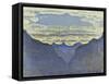 Moonlit Night-Ferdinand Hodler-Framed Stretched Canvas