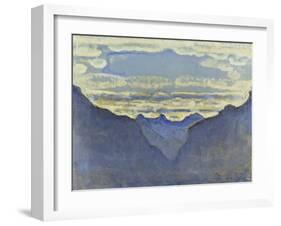 Moonlit Night-Ferdinand Hodler-Framed Giclee Print