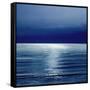 Moonlit Ocean Blue II-Maggie Olsen-Framed Stretched Canvas