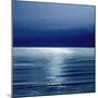 Moonlit Ocean Blue II-Maggie Olsen-Mounted Art Print