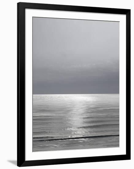 Moonlit Ocean Gray III-Maggie Olsen-Framed Art Print