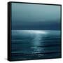 Moonlit Ocean Teal II-Maggie Olsen-Framed Stretched Canvas