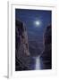 Moonlit Pass-R.W. Hedge-Framed Giclee Print