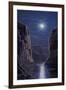 Moonlit Pass-R.W. Hedge-Framed Giclee Print