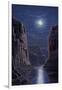 Moonlit Pass-R.W. Hedge-Framed Giclee Print