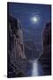 Moonlit Pass-R.W. Hedge-Stretched Canvas