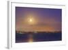 Moonlit Pier-Chris Moyer-Framed Photographic Print