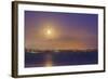 Moonlit Pier-Chris Moyer-Framed Photographic Print