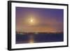 Moonlit Pier-Chris Moyer-Framed Photographic Print