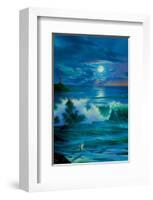 Moonlit Romance-Jim Warren-Framed Premium Giclee Print