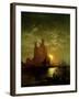 Moonlit Scene-Moran-Framed Giclee Print