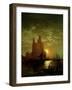 Moonlit Scene-Moran-Framed Giclee Print