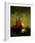 Moonlit Scene-Moran-Framed Giclee Print