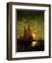 Moonlit Scene-Moran-Framed Giclee Print